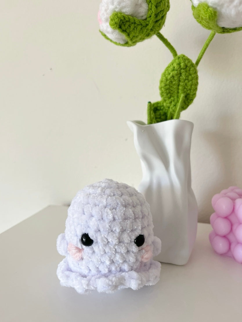Crochet baby ghost