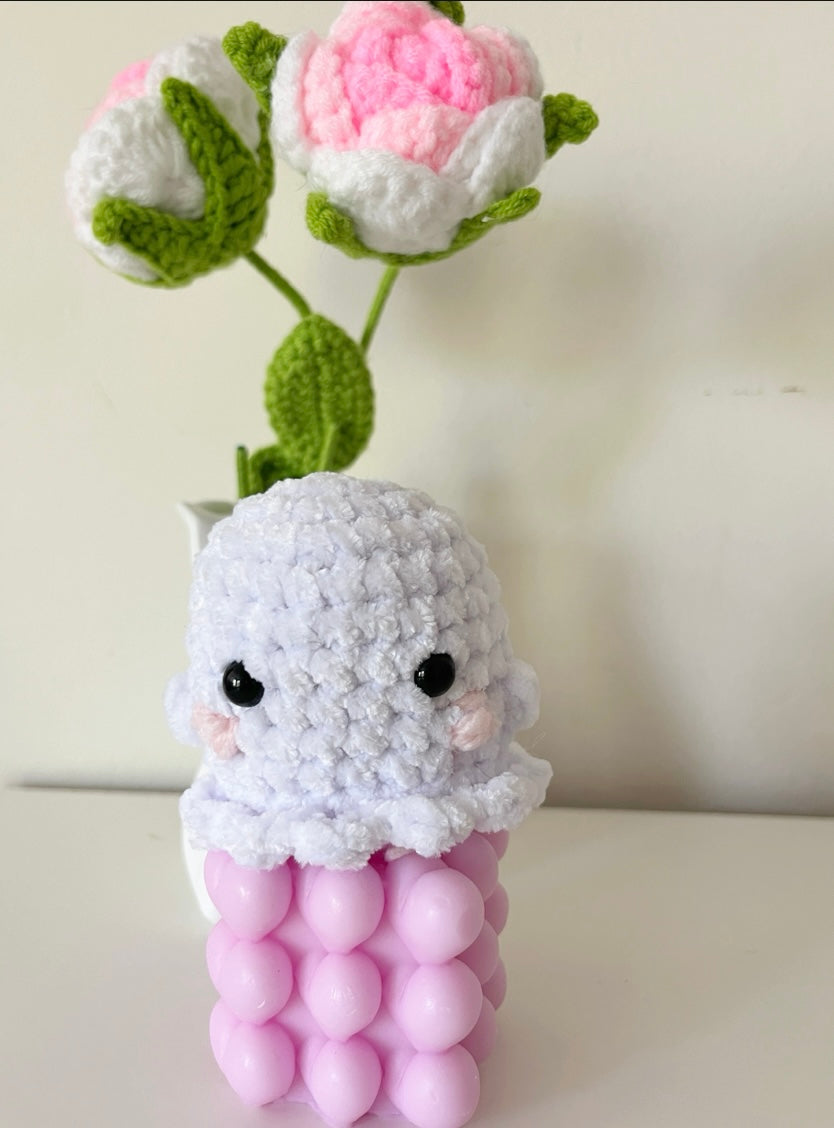 Crochet baby ghost