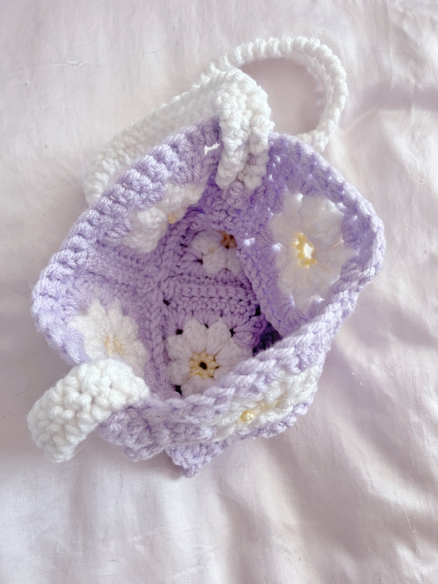 Daisy floral mini bag