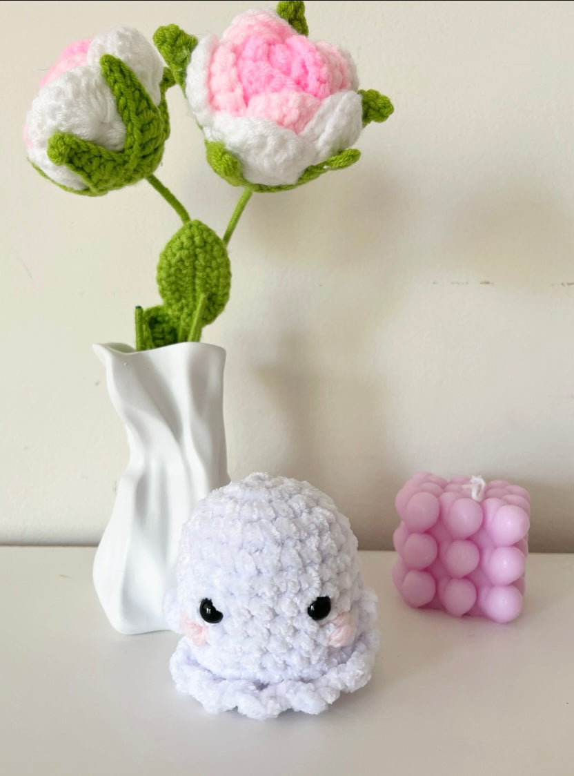 Crochet baby ghost
